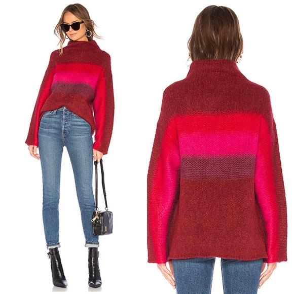rag & bone Sweaters - rag & bone Mohair Holland Funnel Neck Sweater